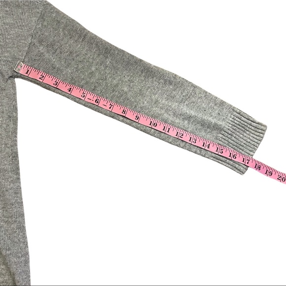 Moth by Anthropologie Gray Knit Layered Tunic Sweater - Picture 9 of 9